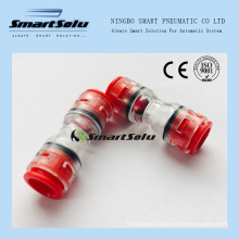 100% Tested High Quality 10/8 mm Straight Microduct Connector